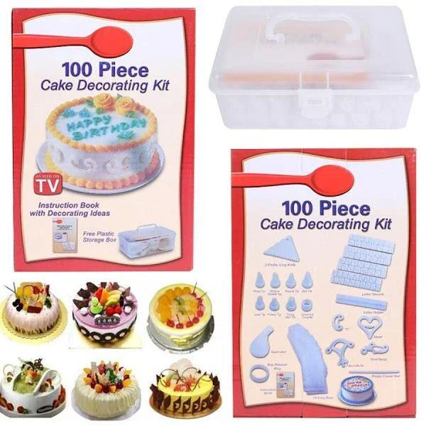 MEGA PACHET: SET 3 FORME DIN OTEL + SET 100 FORME PENTRU DECORARE TORTURI