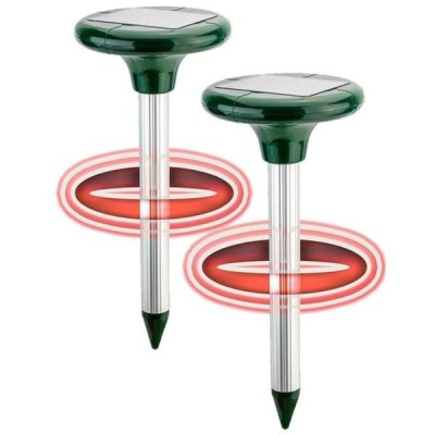 Set 2 x Aparate Solare Cu Ultrasunete Anti Cartite, Rozatoare, Serpi