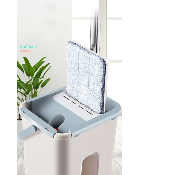 Mop Profesional PENDAN Scratch cu Doua Cuve de Spalare si Uscare