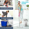 Mop Profesional PENDAN Scratch cu Doua Cuve de Spalare si Uscare