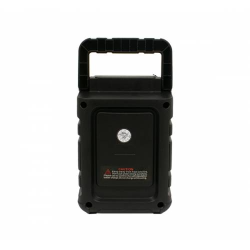 Boxa Portabila cu MP3, TF/USB, Bluetooth, Radio FM, 1200 mAH, Control volum, Incarcare 2 ore, 5 W, Maner, Negru