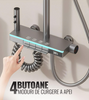 Coloană de Duș Smart JRH C84 – Display LED, Temperatură Digitală, 4 Moduri de Curgere