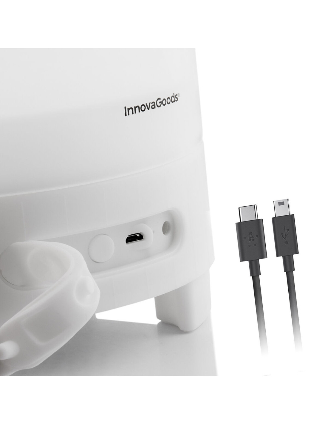 Frapieră LED cu boxă reîncărcabilă Sonice InnovaGoods