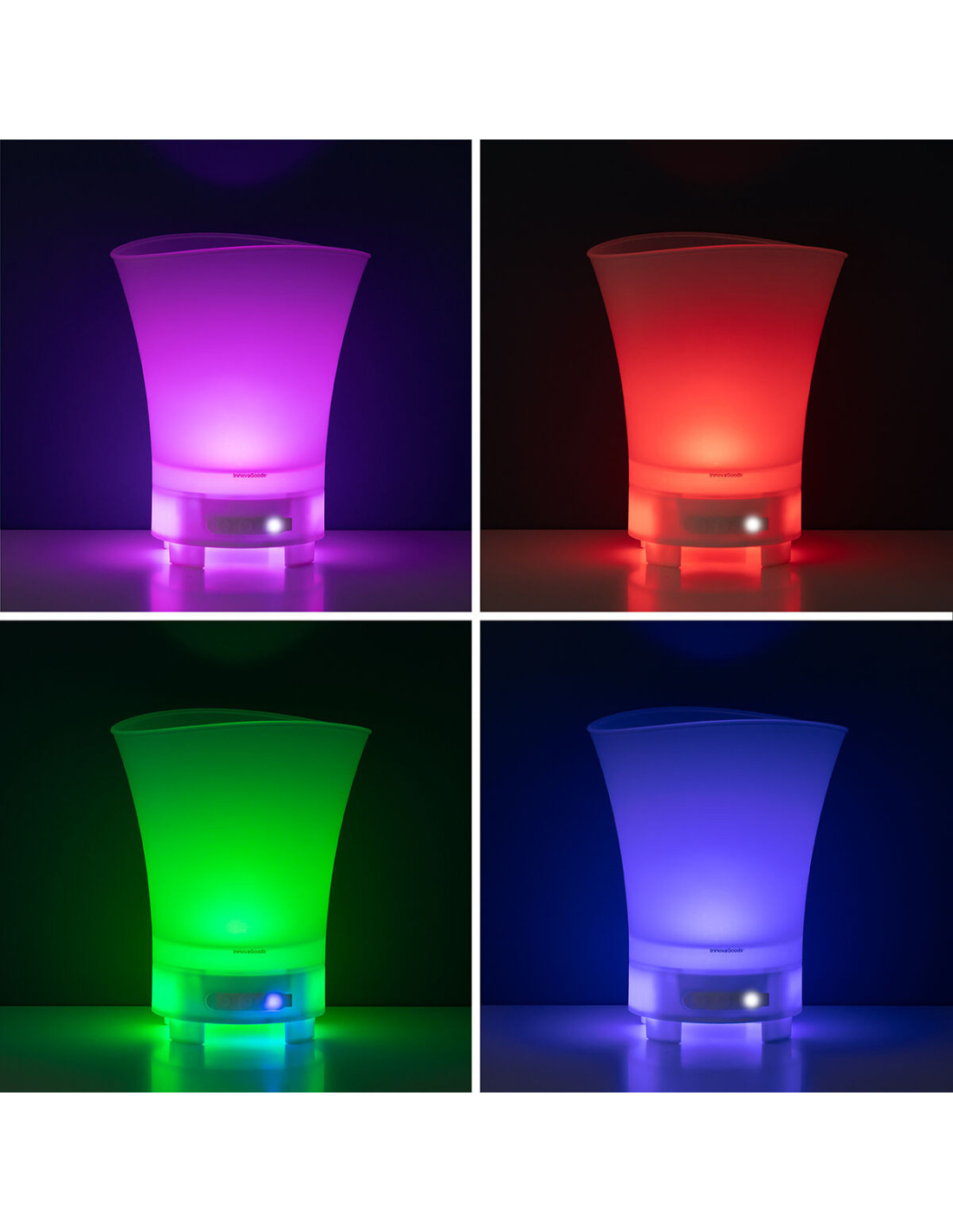Frapieră LED cu boxă reîncărcabilă Sonice InnovaGoods