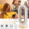 1+1 GRATIS : Lampa LED decorativa, veioza din cristal acrilic, lumina ambientala, 3 culori, alb rece/cald/neutru, control touch, reincarcabila, ovala