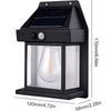 Set 3 Lămpi solare pentru exerior cu senzor de mișcare