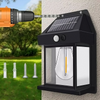 Set 3 Lămpi solare pentru exerior cu senzor de mișcare