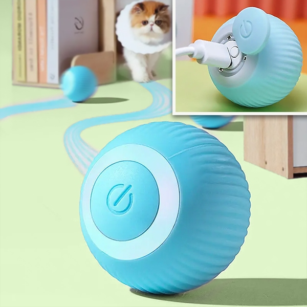 Minge cu rulare automată pentru animale de companie + Perie cu Abur pentru animale