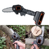 Mini Drujba, Fierăstrău Electric de Mâna, 6 inch, cu Lama, Lant si 2 Acumulatori