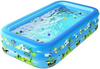 Piscina gonflabila pentru copii si adulti, cu 3 straturi si fund dublu 180cmx140cmx60cm
