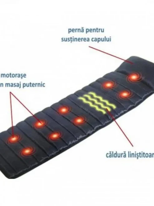 Saltea Pentru Masaj, incalzire 9 zone