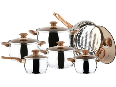 Set Oale din Inox 12 piese BL-1243 BLAUMANN FOR YOUR HOME