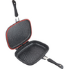 Tigaie Dublă cu Suprafață Anti-Aderentă, Grill și Clasică, Home Secret, 36 cm