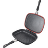 Tigaie Dublă cu Suprafață Anti-Aderentă, Grill și Clasică, Home Secret, 36 cm