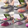 Razatoare Veggie Slicer 14 piese, lame inox + maner protectie