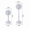 Ventilator de podea telescopic, silentios, 25W